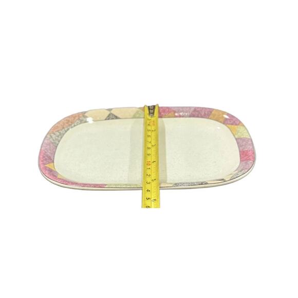 Studio Nova Y2216 Butter Dish Set Colorful Palm Desert by Nancy Green - Picture 5 of 10